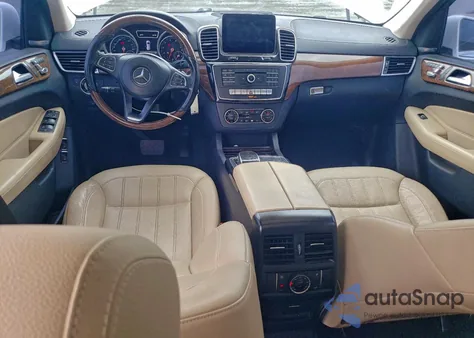 2017 Mercedes-Benz Gls 450 4Matic z USA, uszkodzony, nr VIN 4JGDF6EE5HA975375